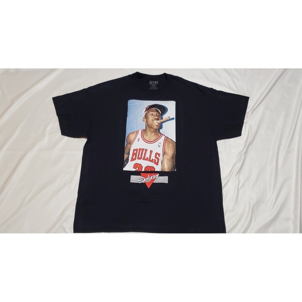 DFYNT Michael Jordan Black Graphic T-shirt Champion size XXL